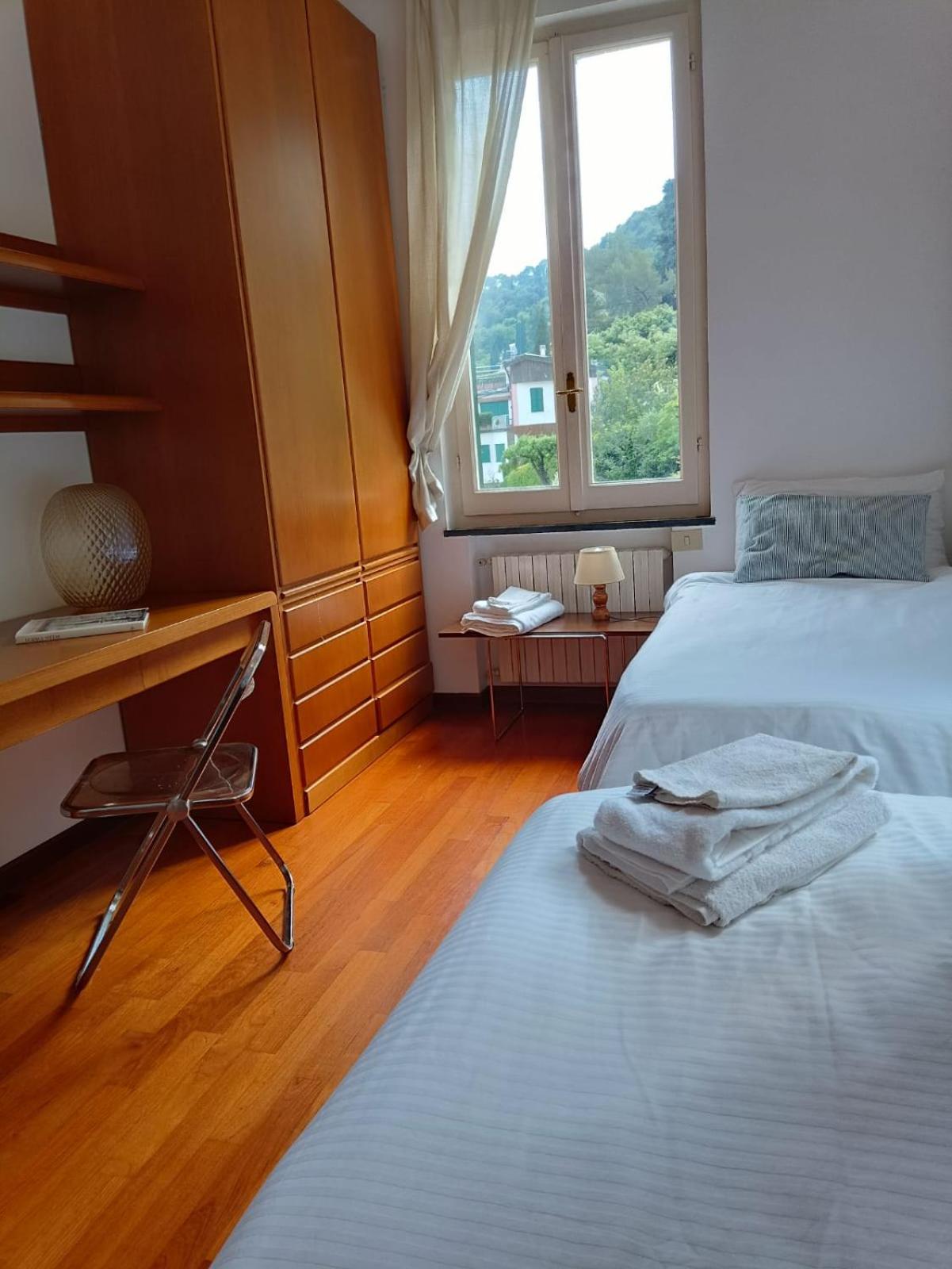 Portofino Seaview Apartment, 50 Meters From The Beach, Free Parking, Air Conditioning Paraggi Exterior photo