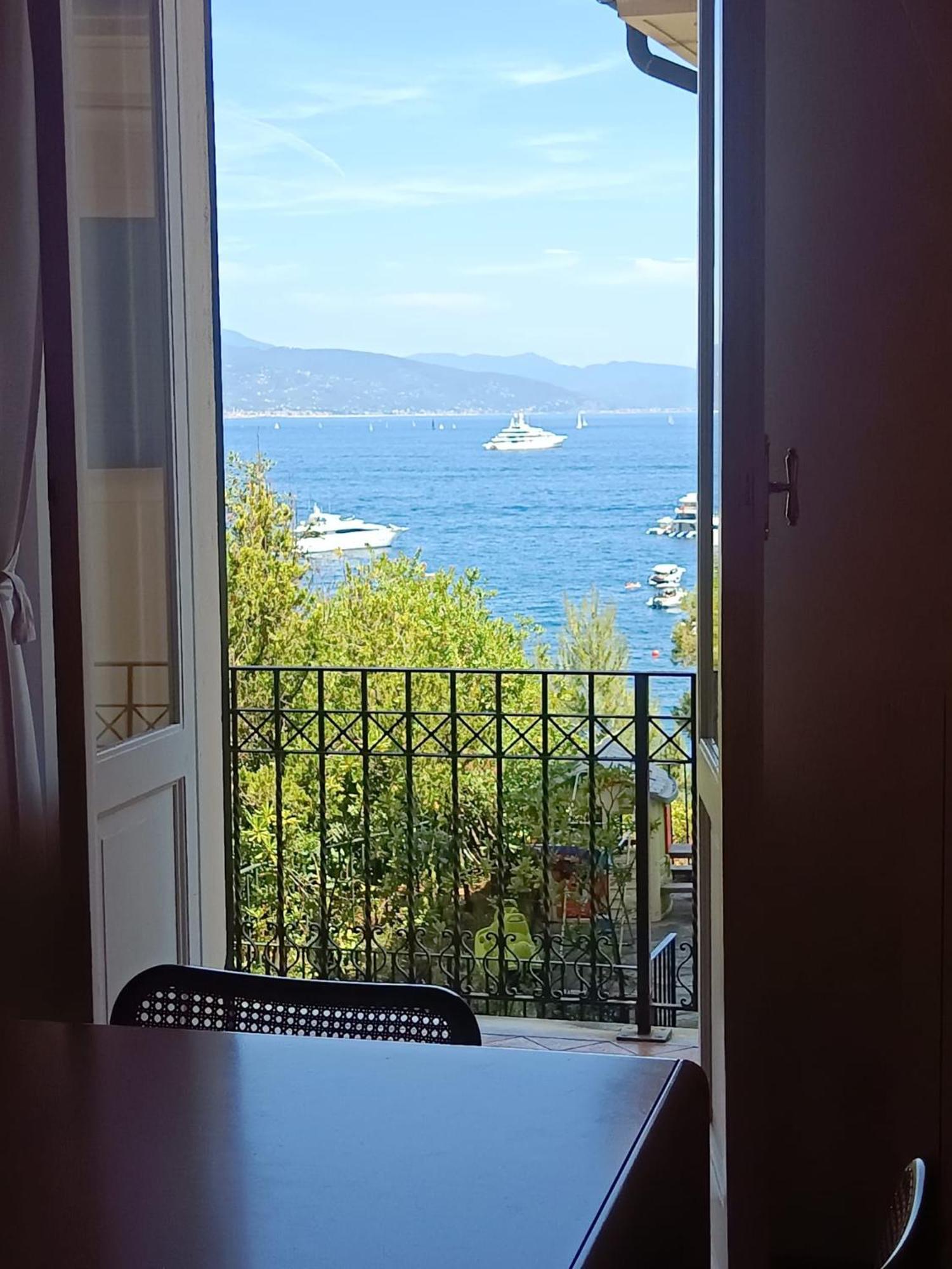 Portofino Seaview Apartment, 50 Meters From The Beach, Free Parking, Air Conditioning Paraggi Exterior photo